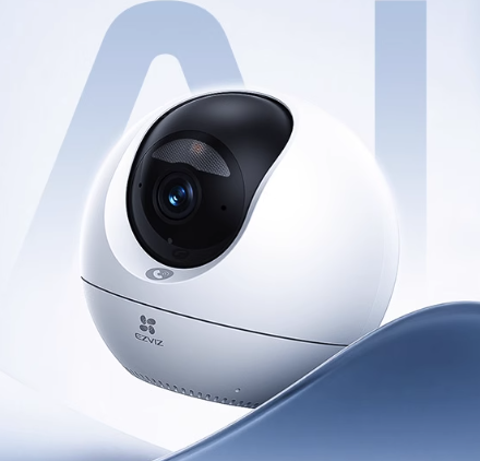 C6C精灵球无线网络AI摄像头360全景家用手机远程监控高清夜视